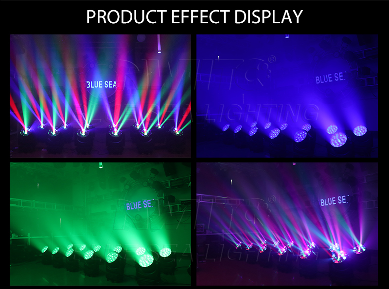 Waterproof 19x40w BEE EYE Rotating Pixel Zoom Wash LED Moving